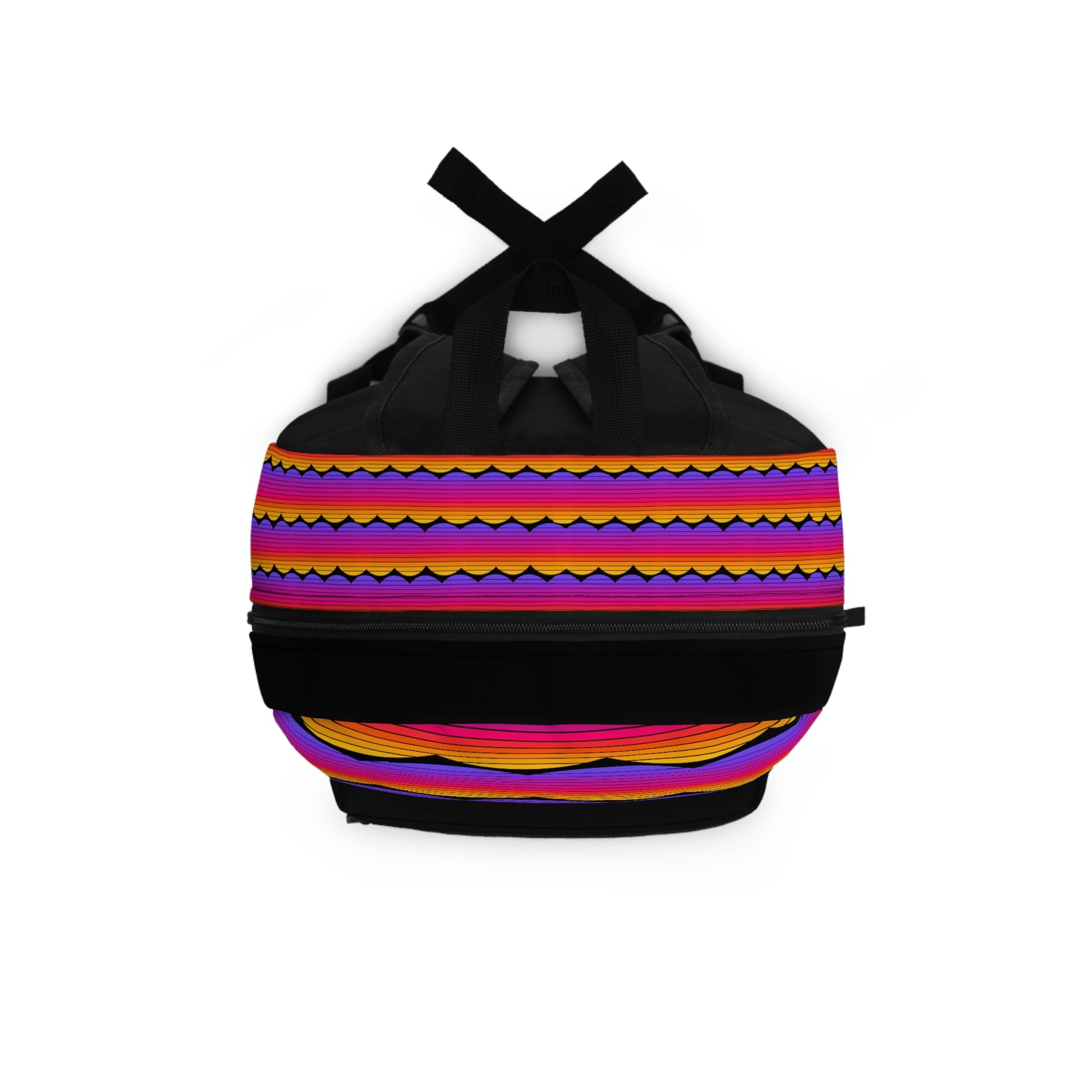 Retro Sunset Backpack - Misfit Marketing Designs